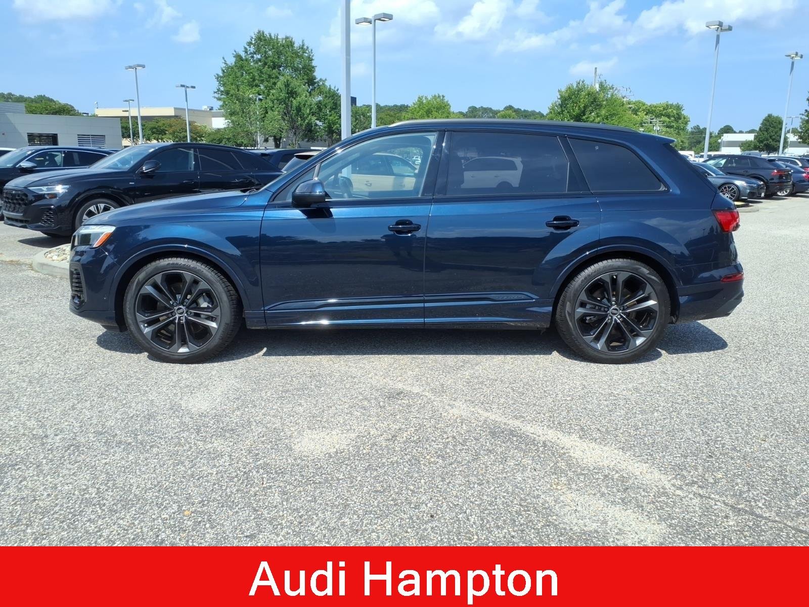 Used 2025 Waitomo Blue Metallic Audi Premium Plus image 9