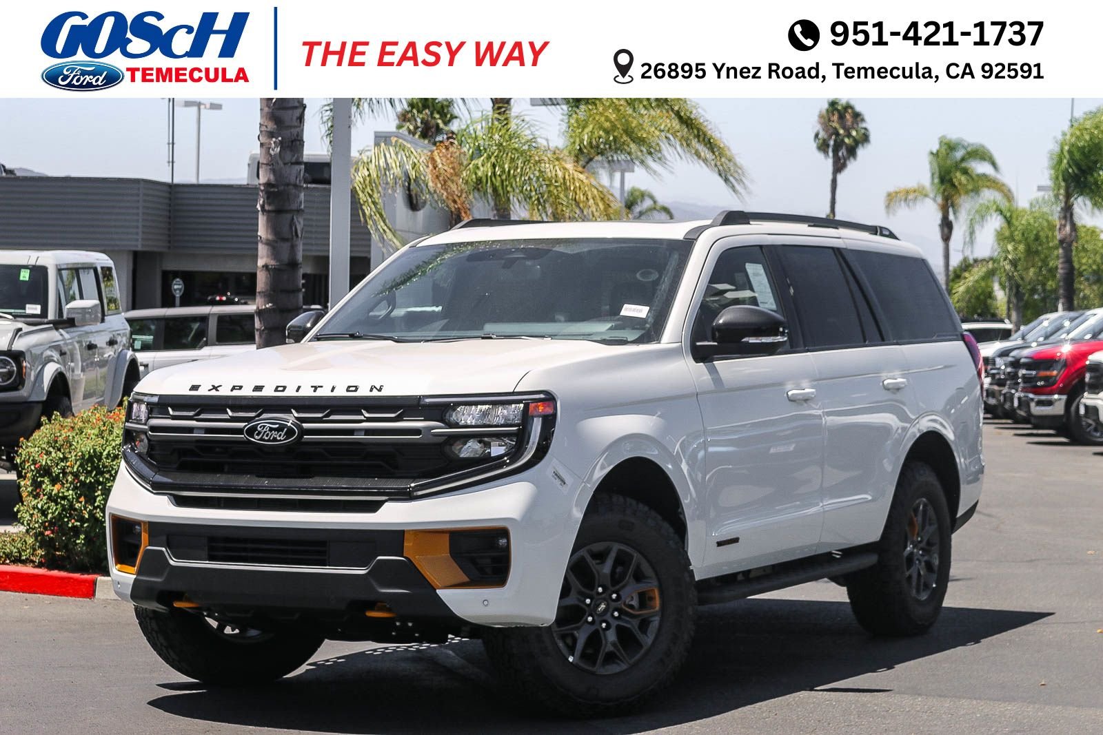 New 2026 Star White Metallic Tri-Coat Ford Tremor® image 1