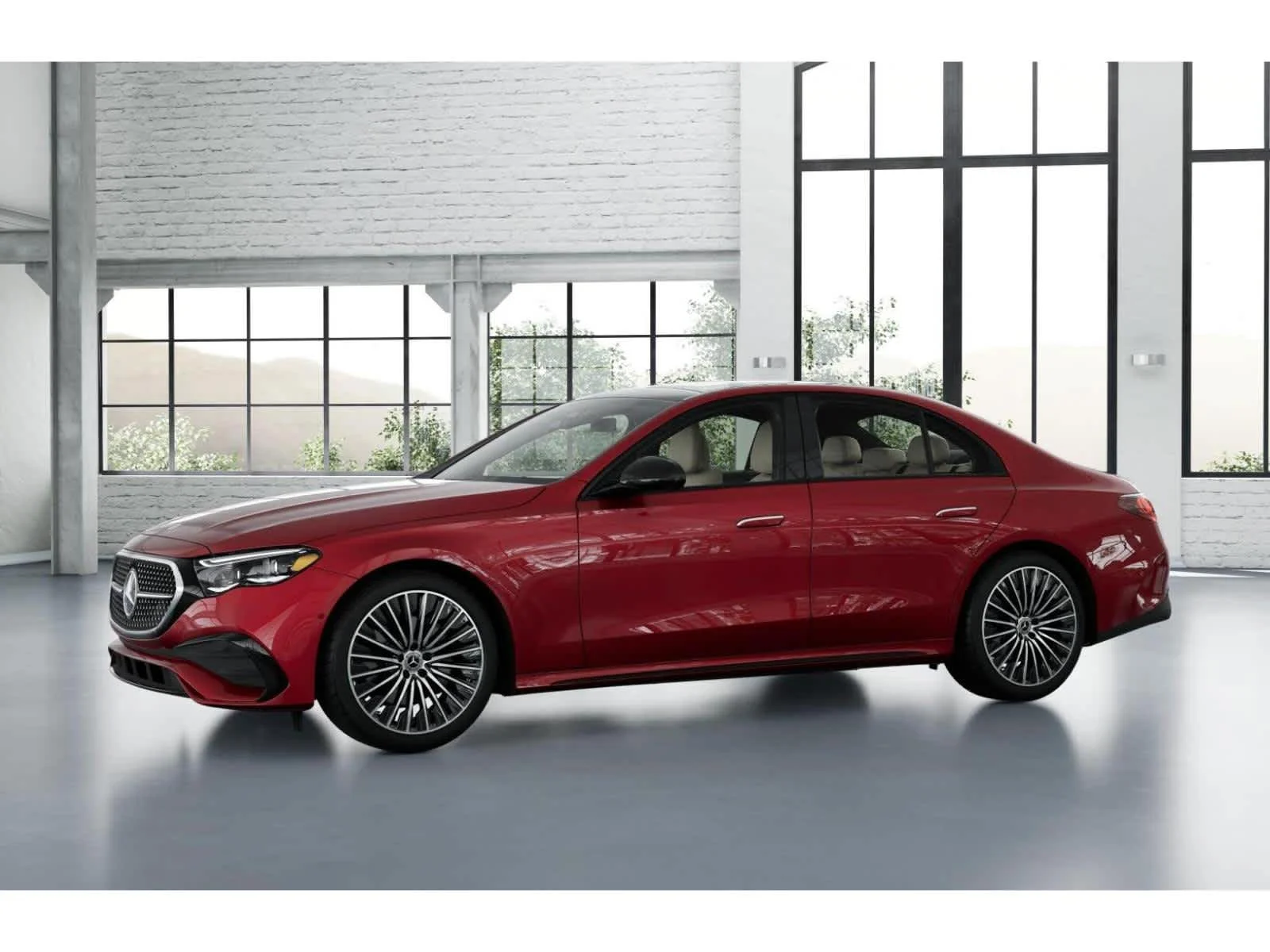 New 2026 MANUFAKTUR Patagonia Red Metallic Mercedes-Benz E 350 image 36