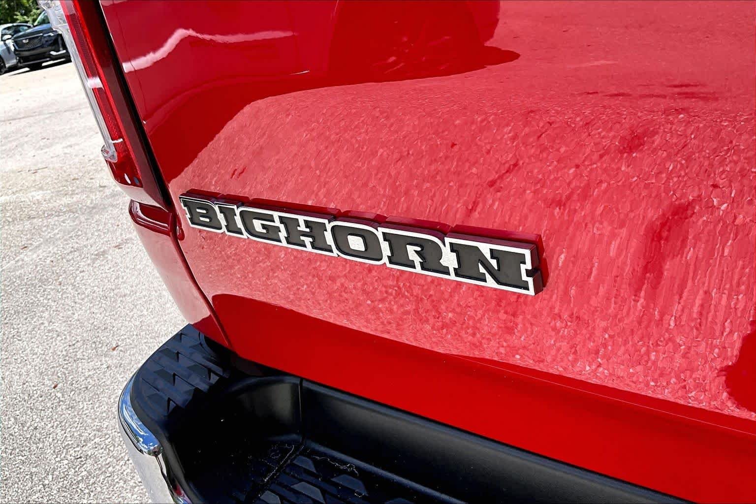 Used 2024 Flame Red Clearcoat Ram Big Horn image 10