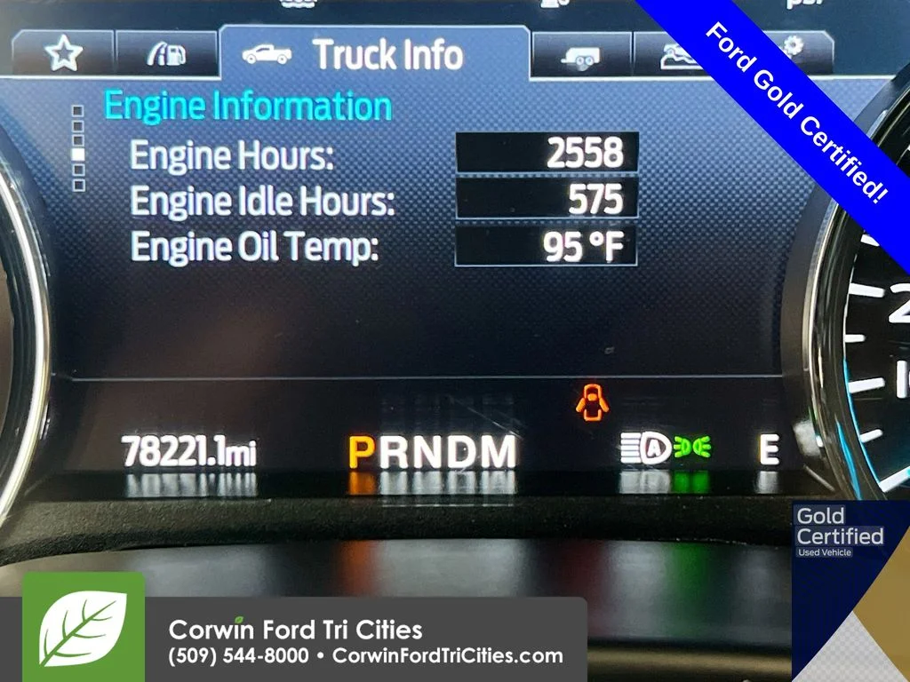 Certified Used 2021 Antimatter Blue Metallic Ford Platinum image 2