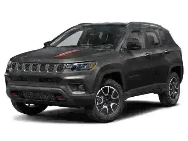 New 2026 Diamond Black Crystal Pearl-Coat Exterior Paint Jeep Trailhawk image 1