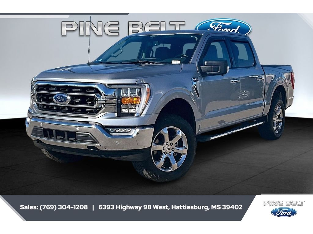 Used 2022 Iconic Silver Metallic Ford XLT image 10