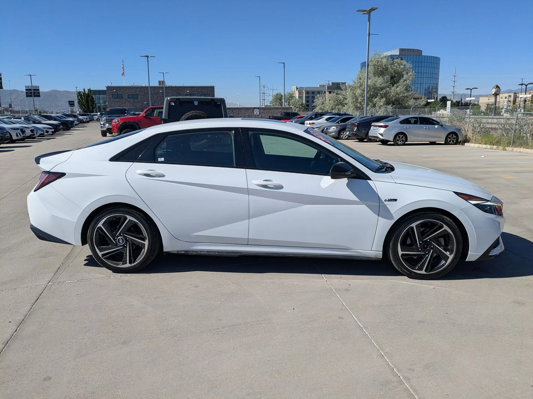 Used 2022 Ceramic White Hyundai N Line image 7