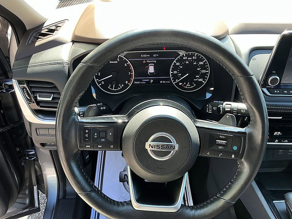 Used 2021 Gun Metallic Nissan SV image 14