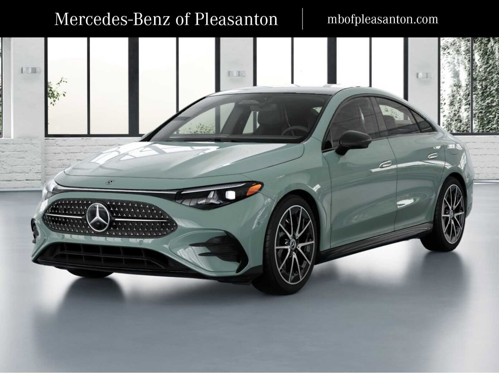 New 2027 Liquid Crystal Green Mercedes-Benz CLA 220 4D Sedan image 1