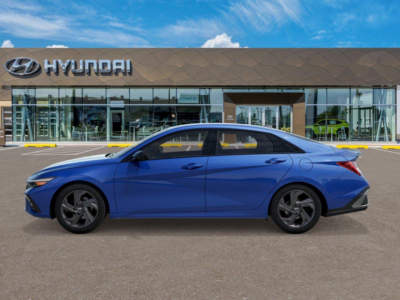 New 2026 Blue Hyundai SEL Sport image 3