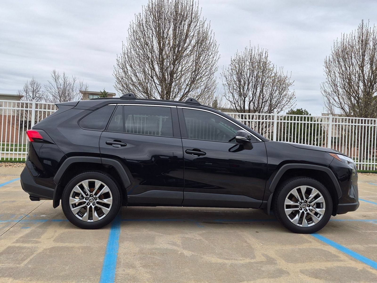 Used 2024 Midnight Black Metallic Toyota XLE Premium AWD image 5