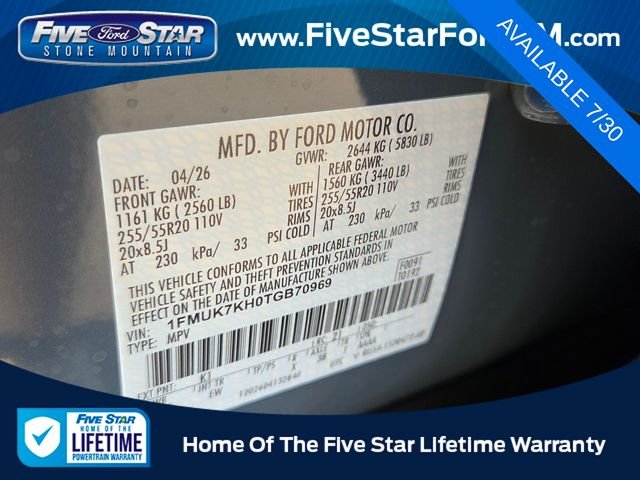 New 2026 Vapor Blue Metallic Ford ST-Line image 19