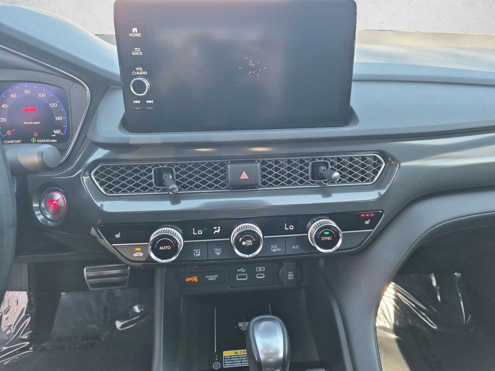 Used 2023 Liquid Carbon Metallic Acura w/A-Spec Technology Package image 14