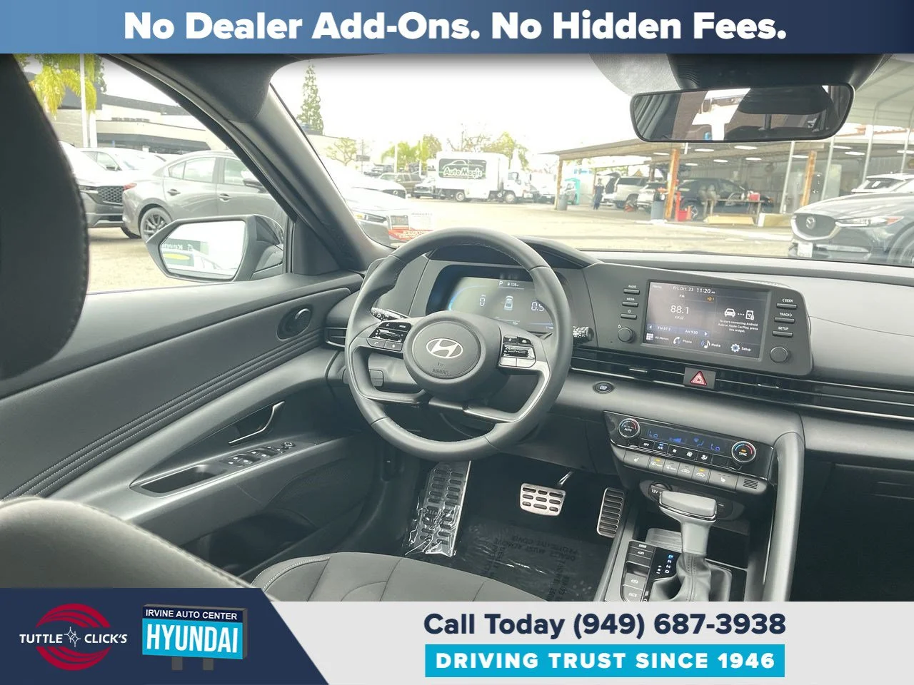 Used 2026 AMAZON GRAY HYUNDAI SEL SPORT PREMIUM image 10