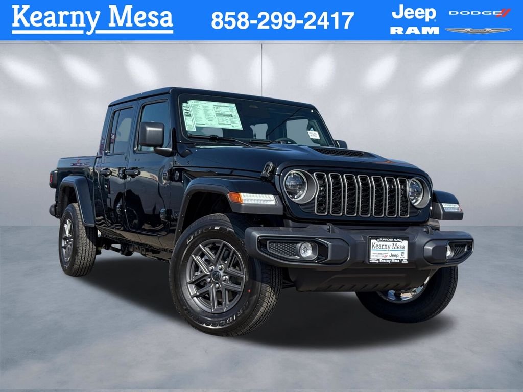 New 2026 Black Clearcoat Jeep Sport S image 1