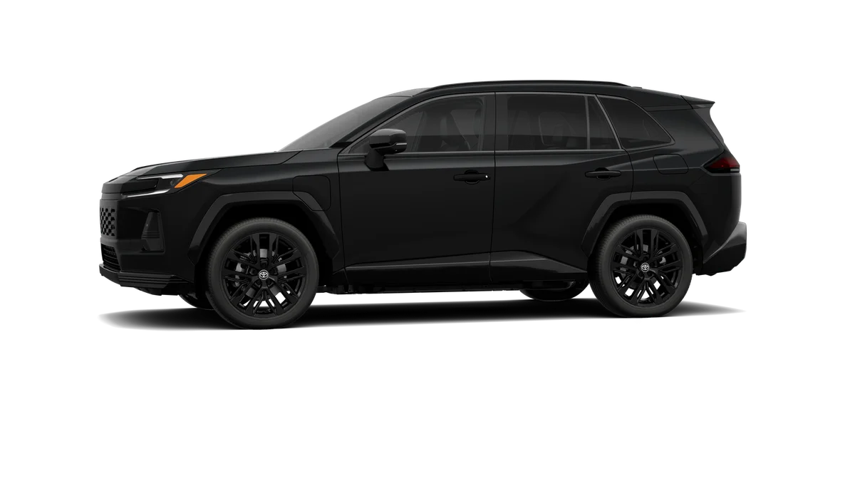 New 2026 Midnight Black Metallic Toyota XSE image 3