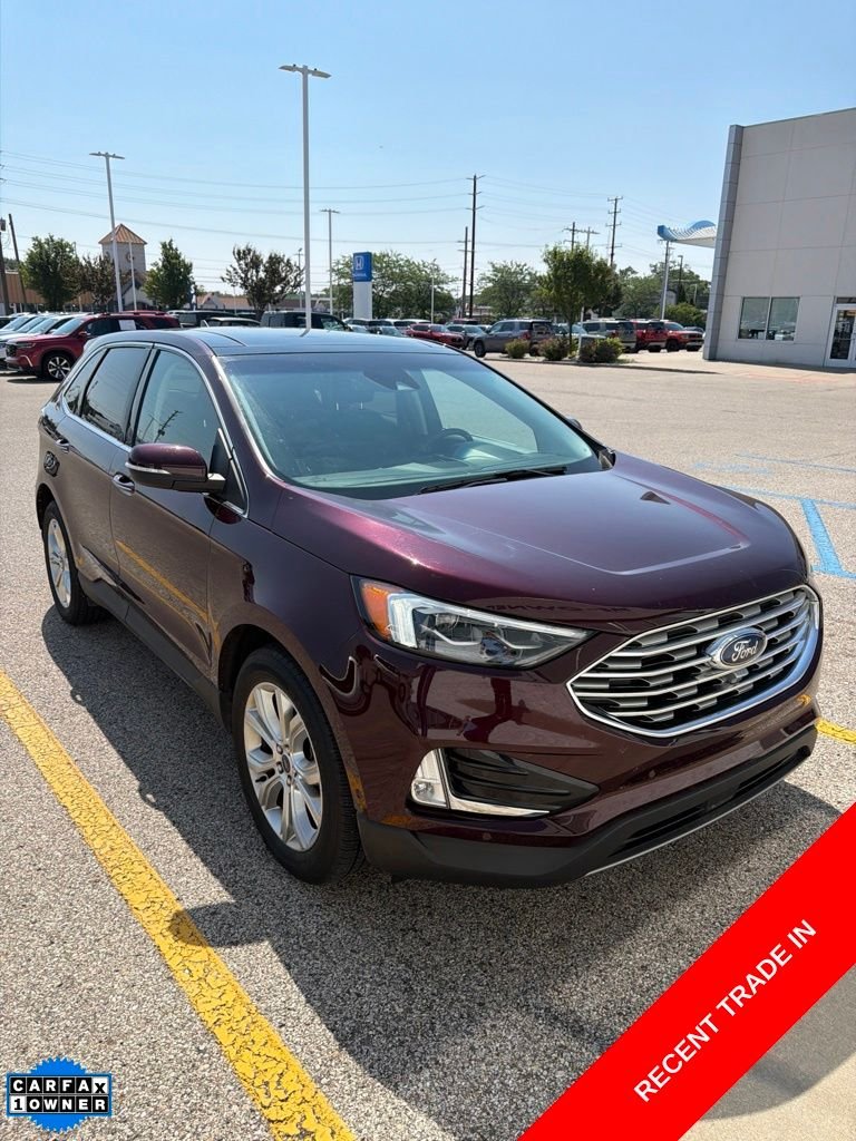 Used 2020 Red Ford Titanium image 2