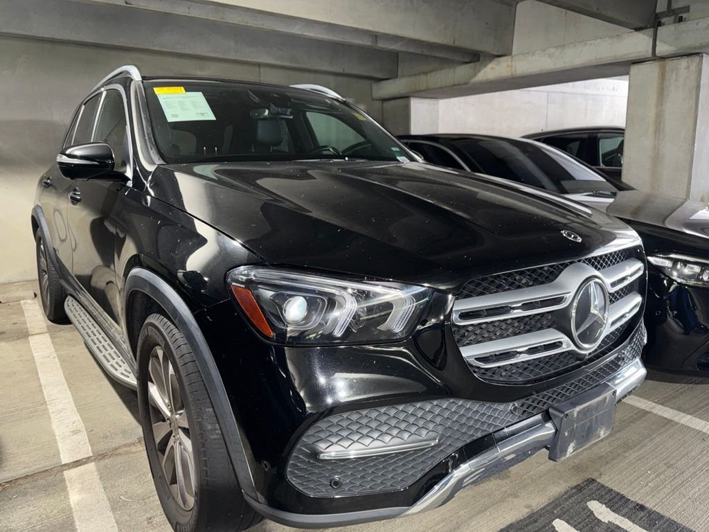 Used 2021 Black Mercedes-Benz GLE 350 image 2