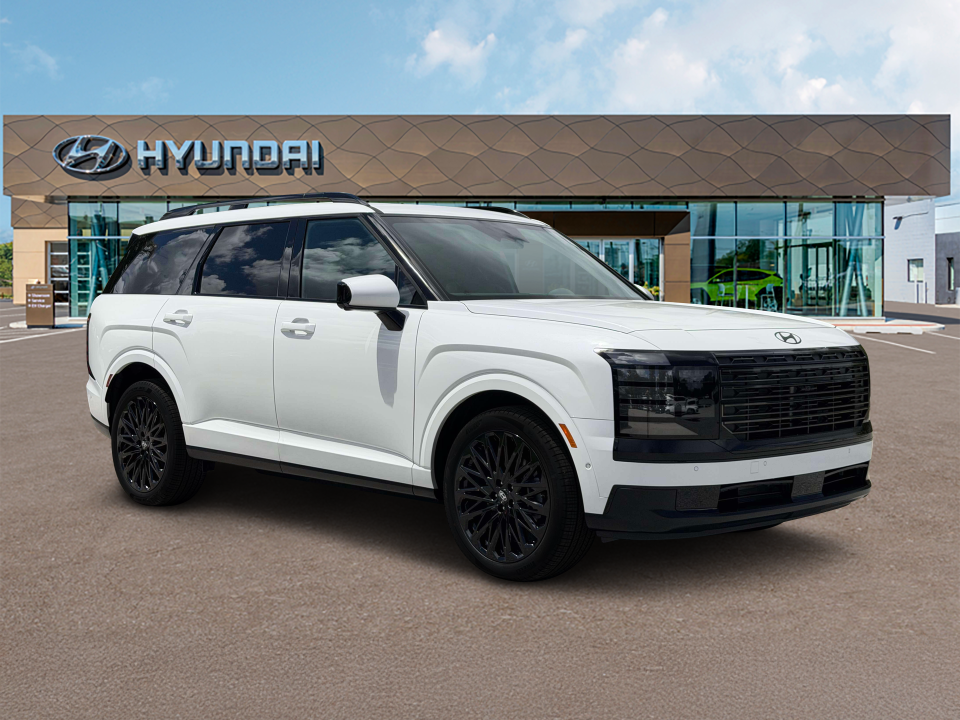 New 2027 White Pearl Hyundai Calligraphy Black Ink image 10
