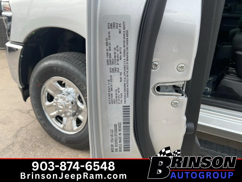 New 2026 Silver-Zynith Exterior Paint RAM Tradesman image 18