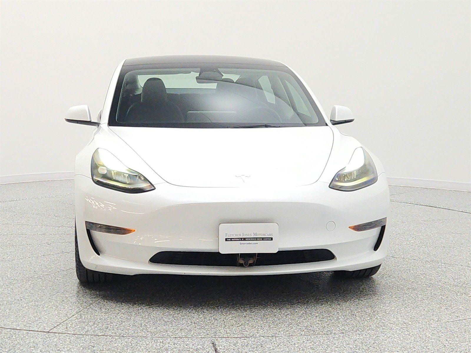 Used 2023 Pearl White Multi-Coat Tesla RWD image 2