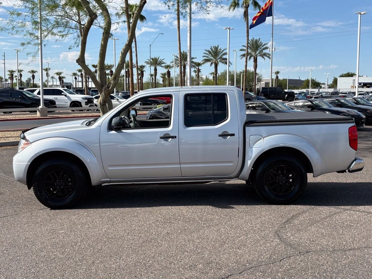 Used 2019 Brilliant Silver Metallic Nissan SV image 2