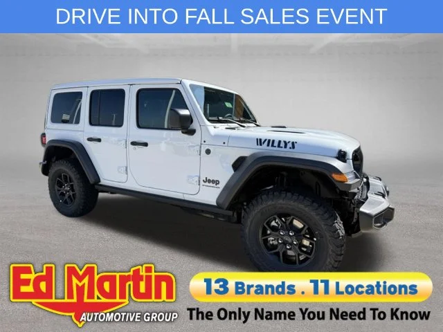 New 2027 White Jeep Willys image 1
