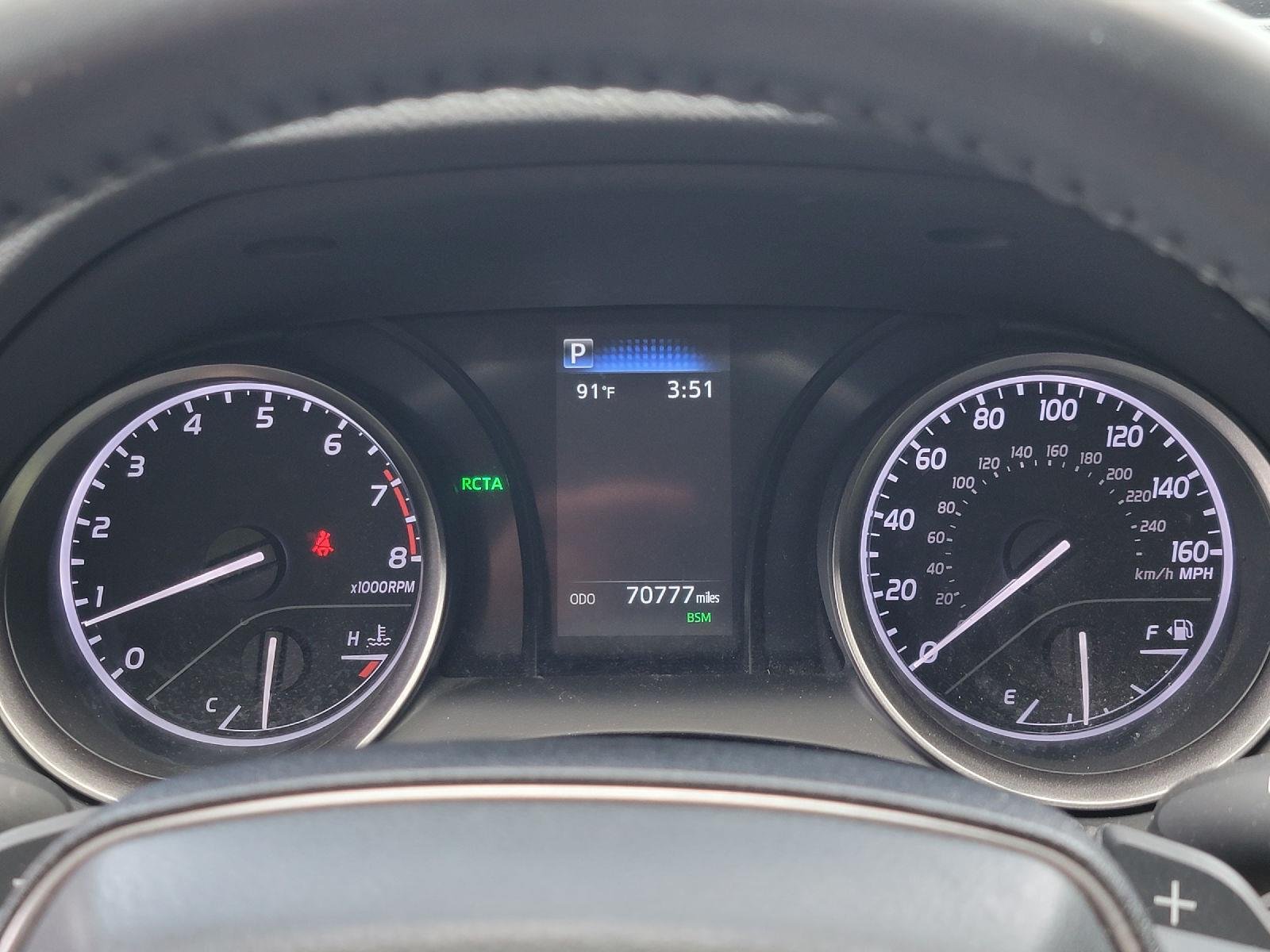 Used 2024 Midnight Black Metallic Toyota SE image 2