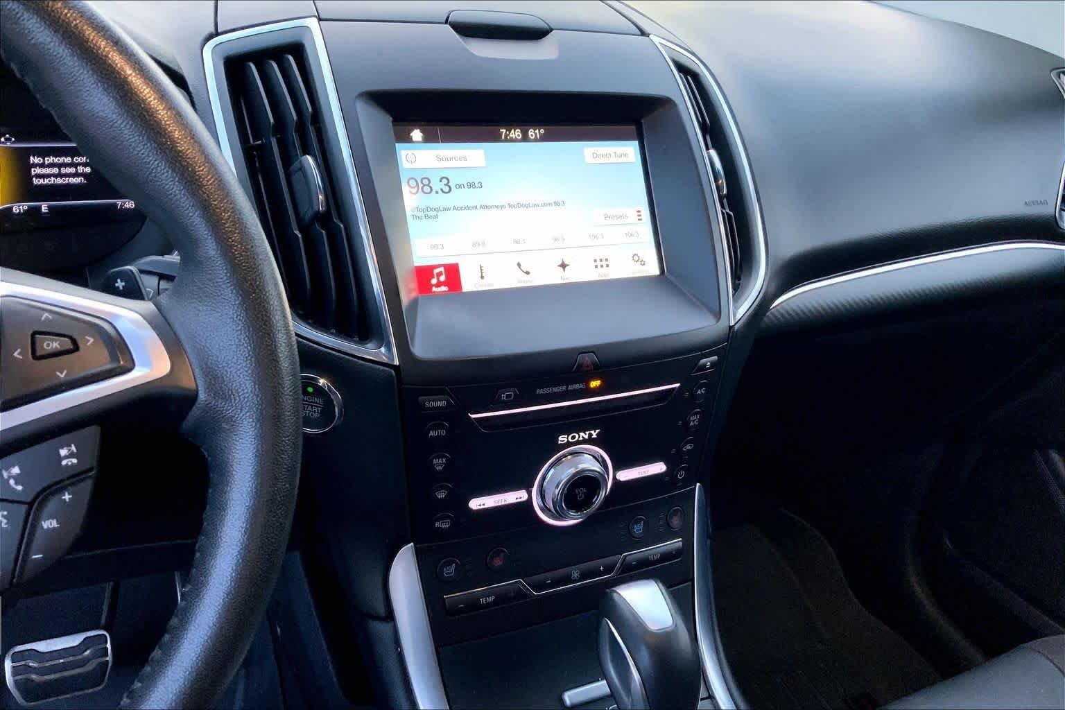 Used 2017 Shadow Black Ford Sport image 5