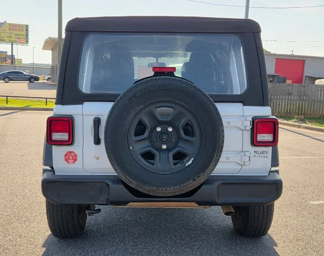 Used 2023 White Jeep Unlimited Sport image 6