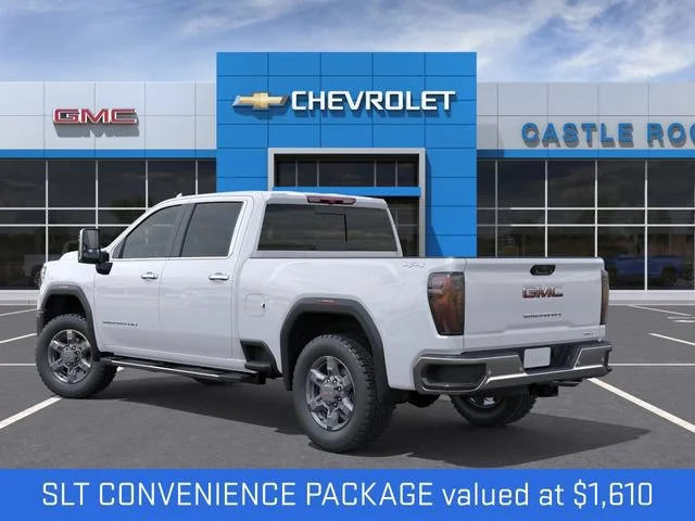 New 2026 Summit White GMC SLT image 3
