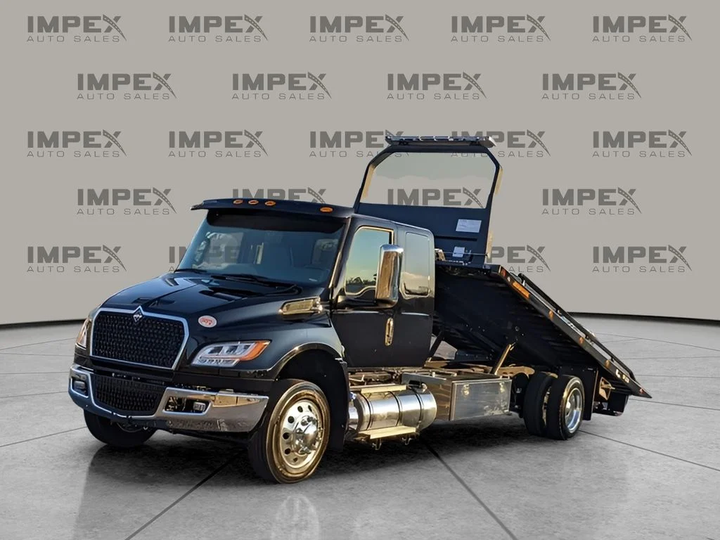 Used 2026 Black International Rollback Jerr Dan Steel Bed image 1