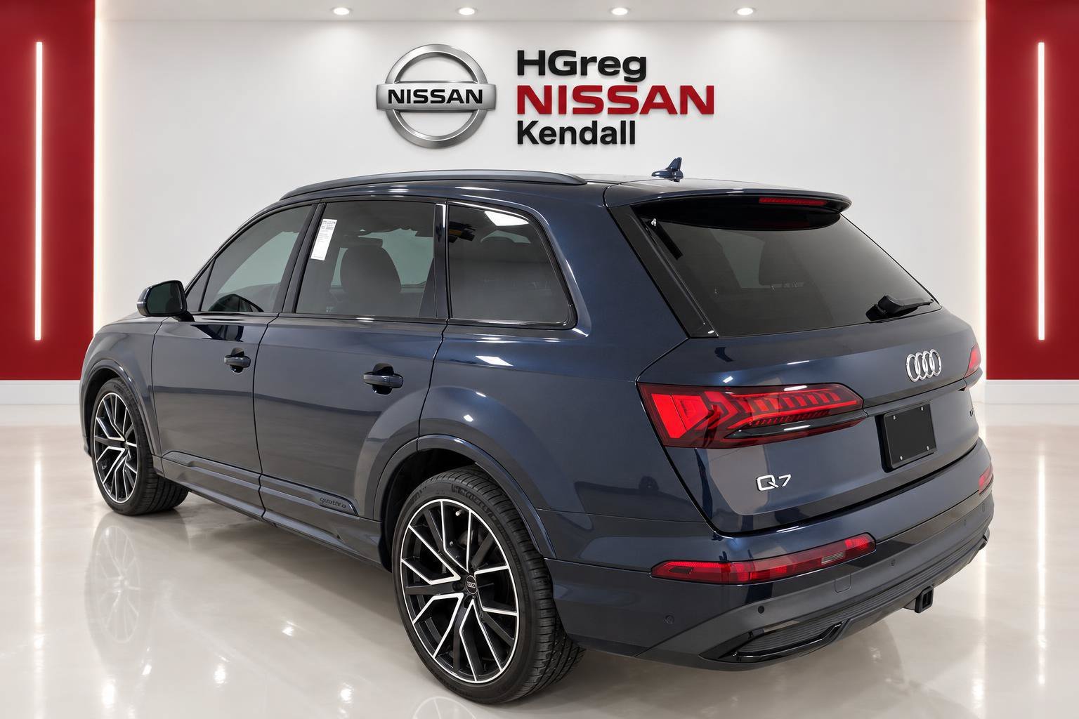 Used 2023 Blue Audi 55 Prestige image 4