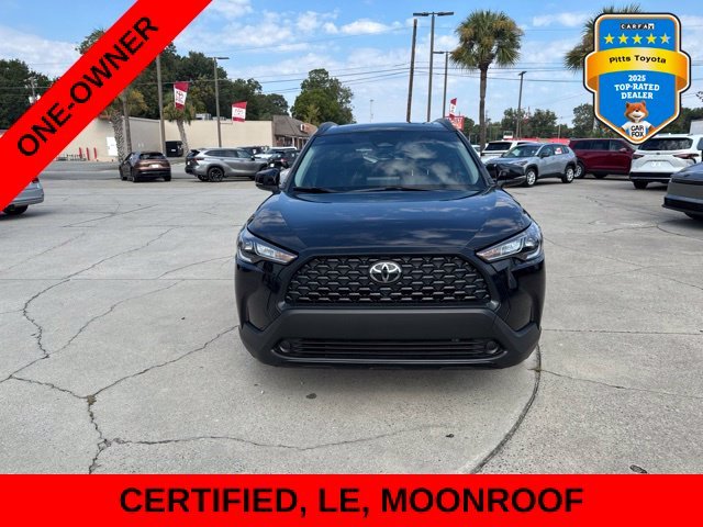 Certified Used 2024 Black Toyota LE image 2