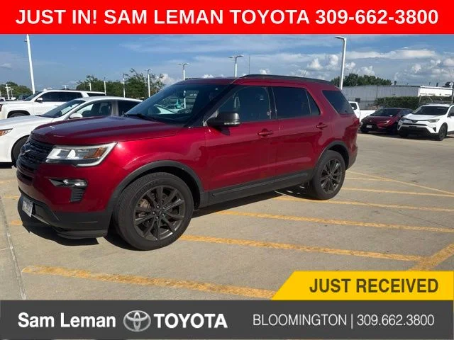 2018 Ford Explorer XLT for sale at Sam Leman Toyota of Bloomington