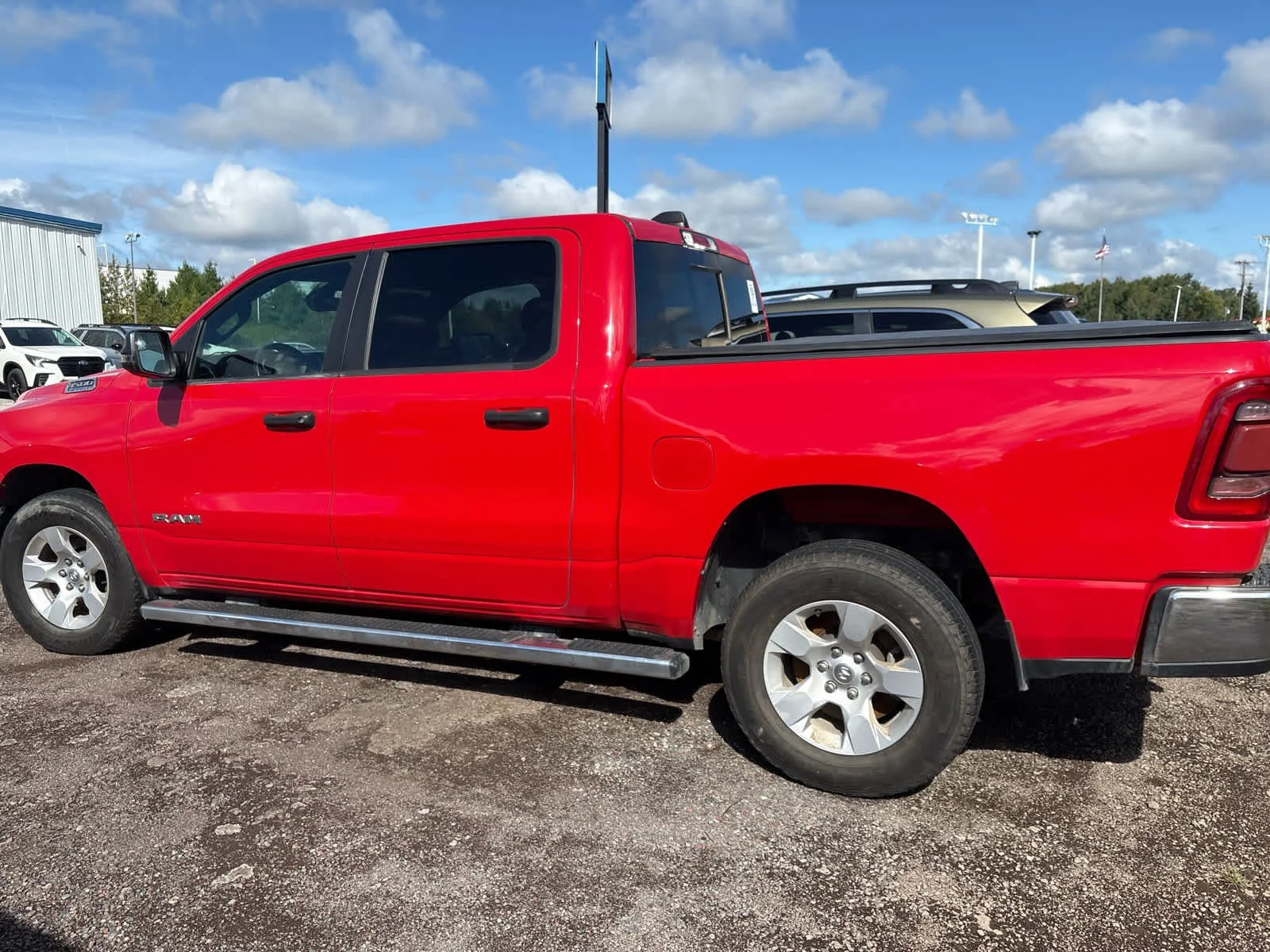Used 2023 Flame Red Clearcoat Ram Big Horn image 14