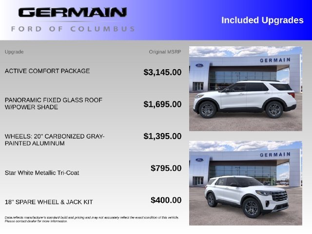 New 2026 Star White Metallic Tri-Coat Ford Active image 28
