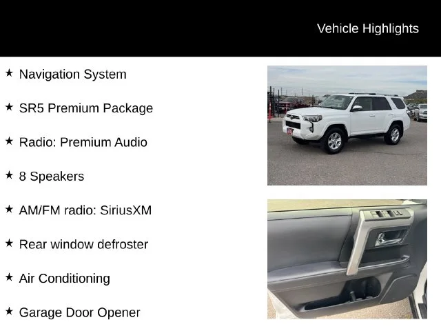 Used 2024 White Toyota SR5 Premium image 8