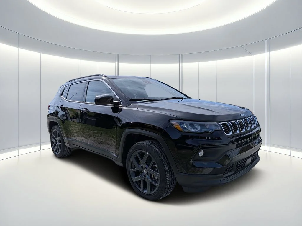 New 2026 Diamond Black Crystal Pearlcoat Jeep Latitude image 1