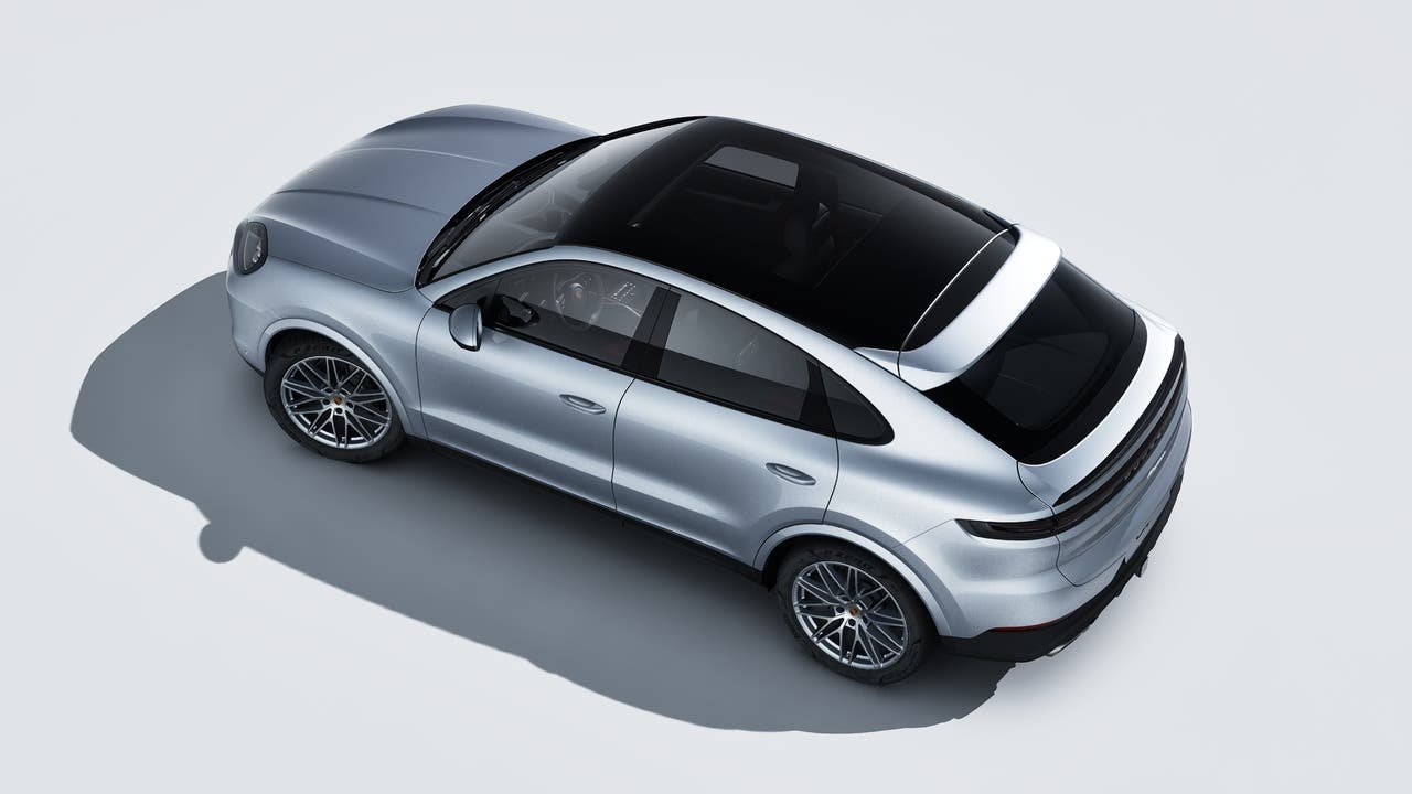 New 2026 Dolomite Silver Metallic Porsche Coupe image 4