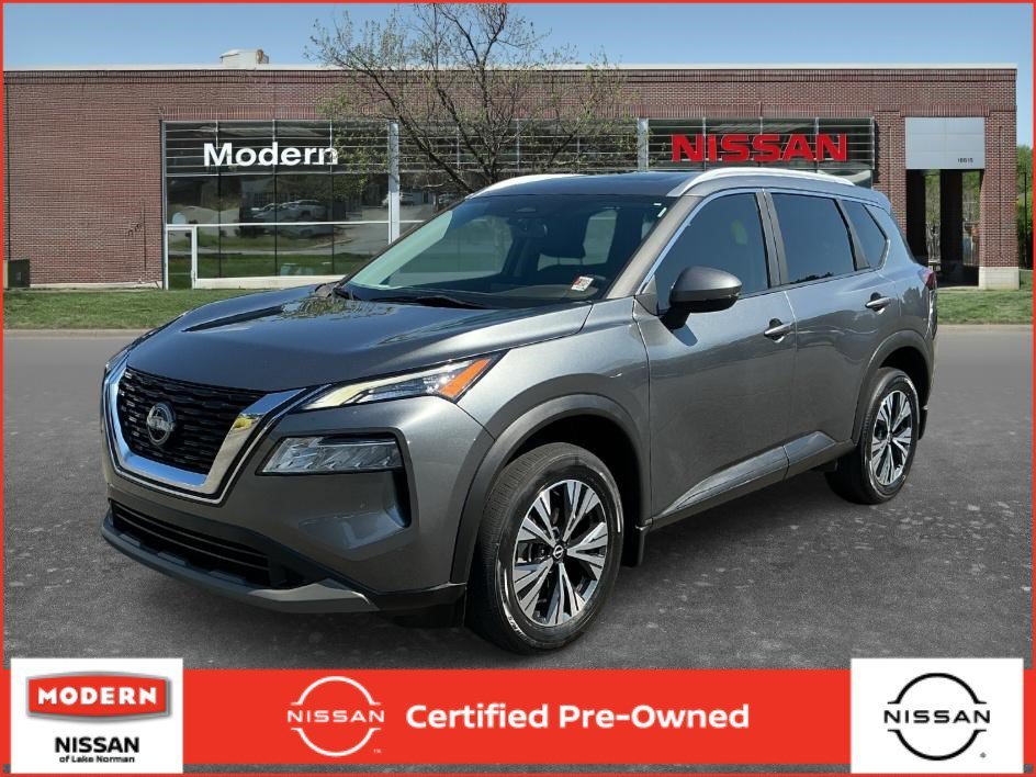 Certified Used 2023 Gun Metallic Nissan SV image 1