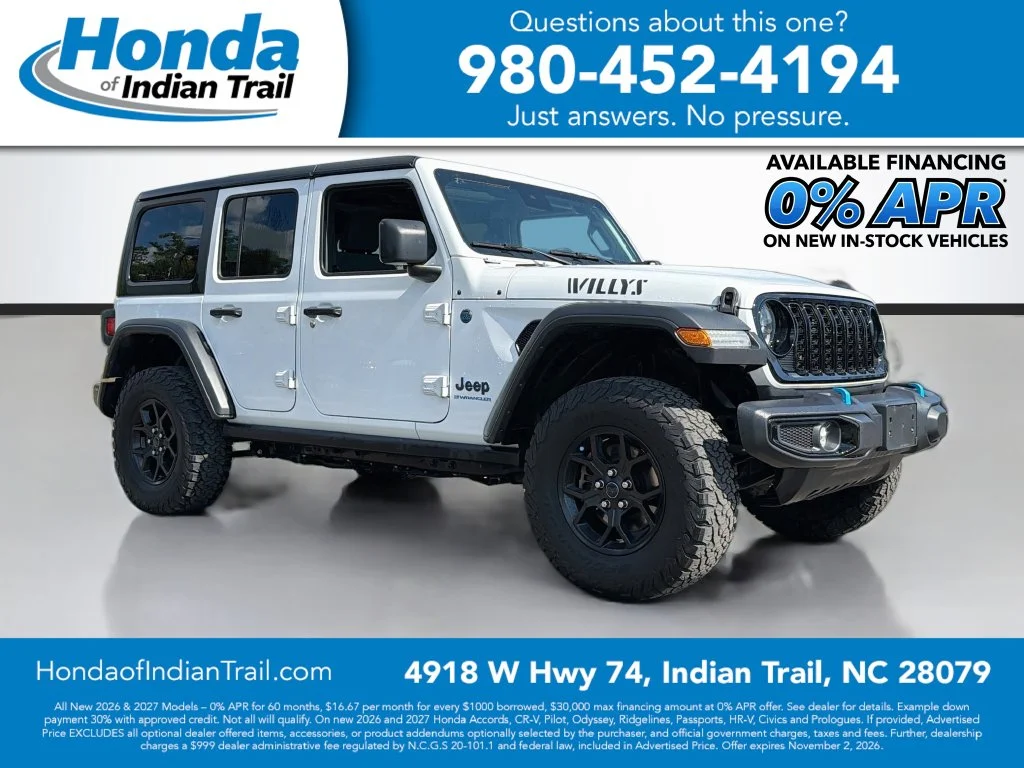 2024 Jeep Wrangler 4xe Willys 4XE