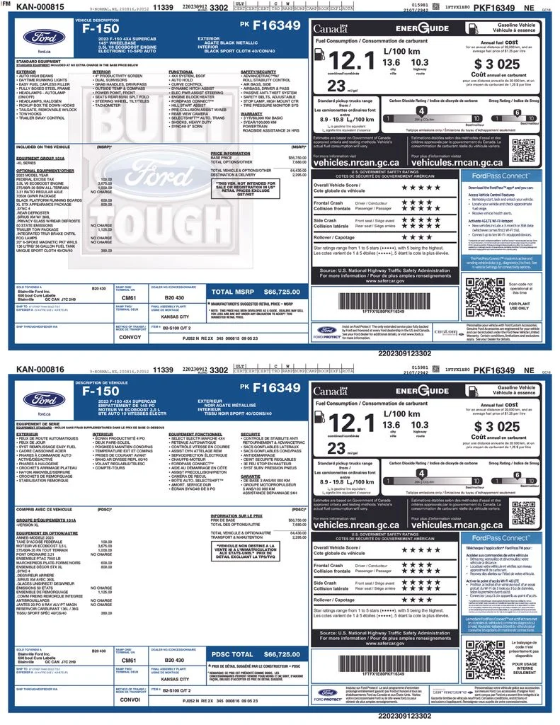 Used 2023 Black Ford XL image 5