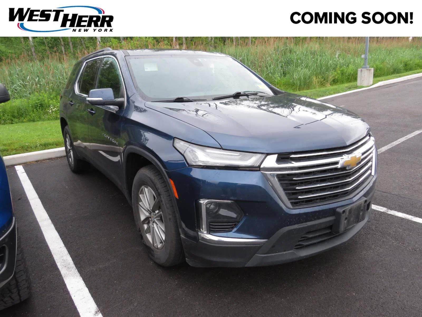 Used 2023 Northsky Blue Metallic Chevrolet LT Cloth image 1