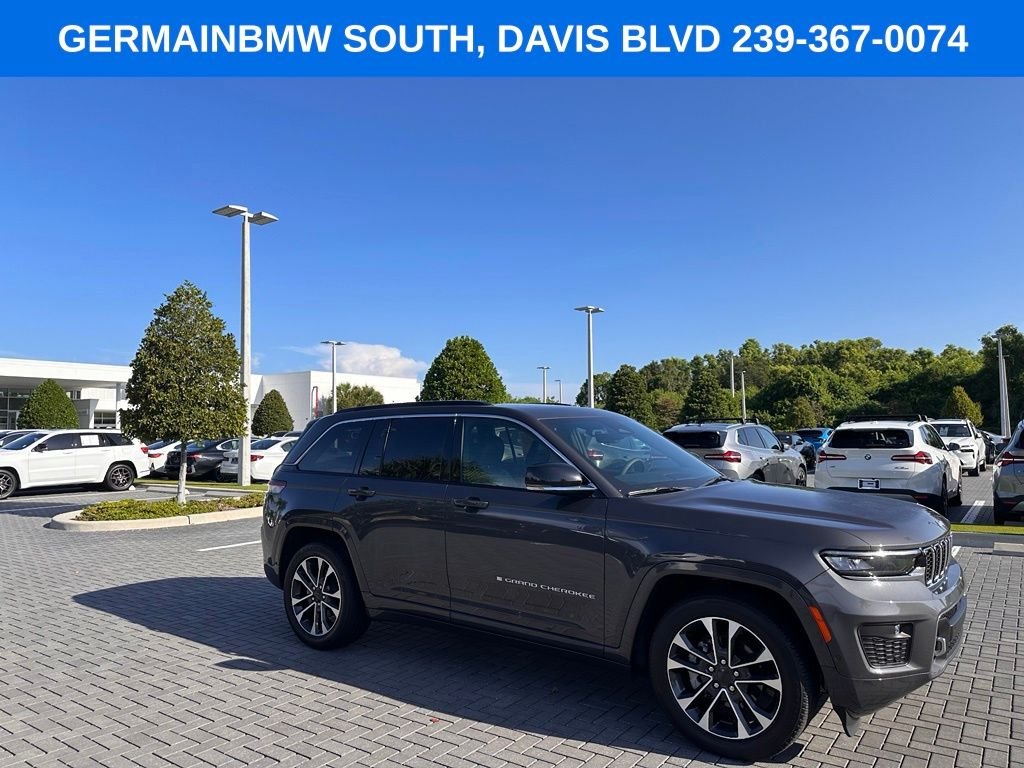 Used 2021 Bright White Clearcoat Jeep Overland image 28