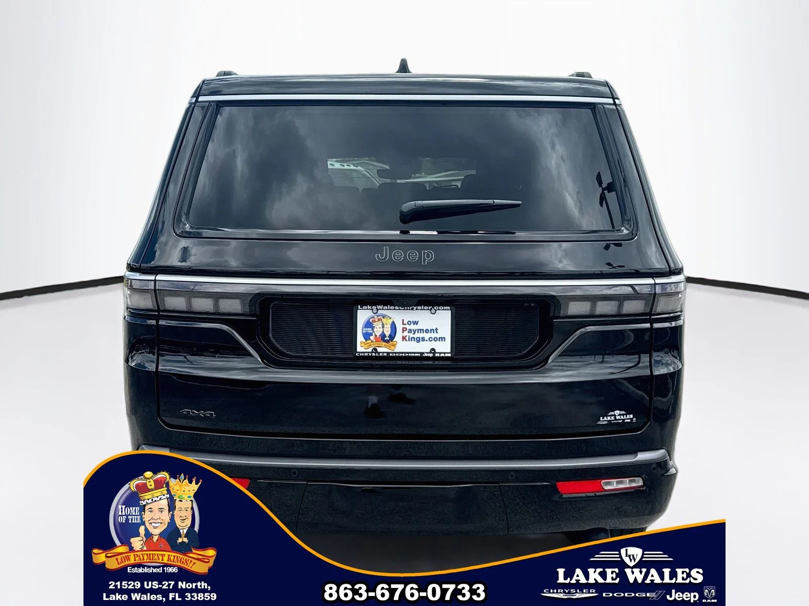 New 2026 High Gloss Black Exterior Paint Jeep Grand Wagoneer image 5