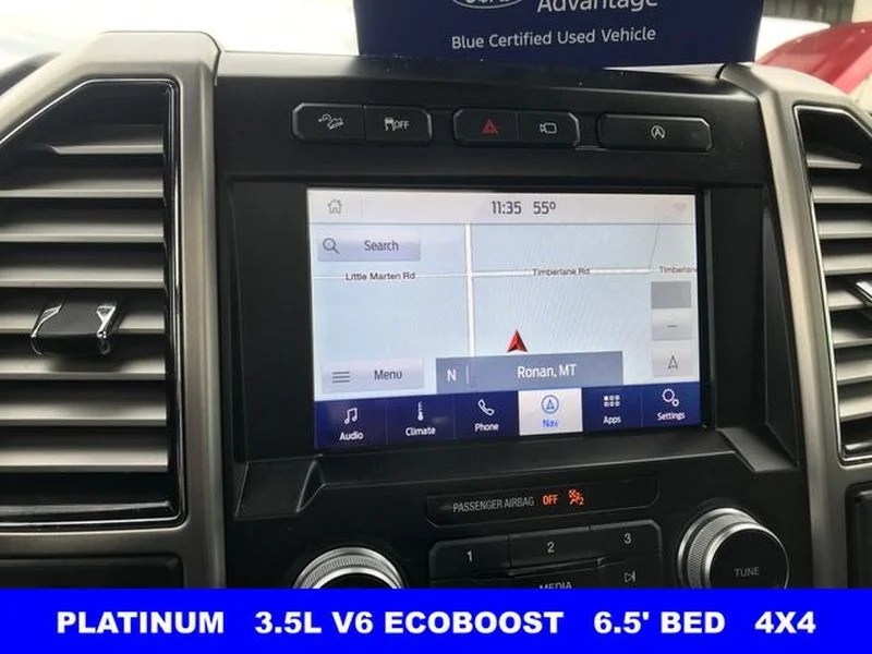 Certified Used 2020 Magnetic Metallic Ford Platinum image 15