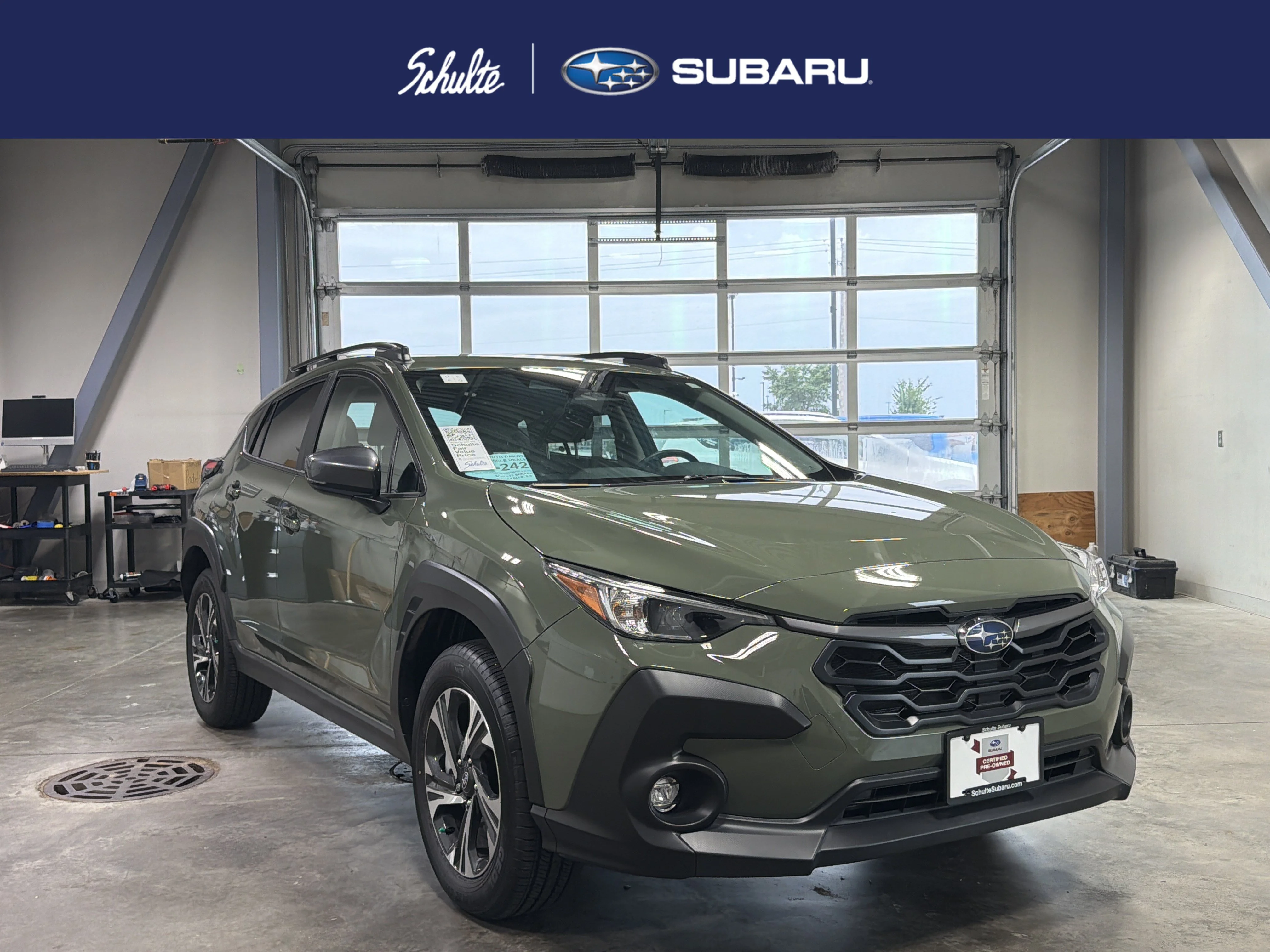 Certified Used 2026 Alpine Green Subaru Premium image 1
