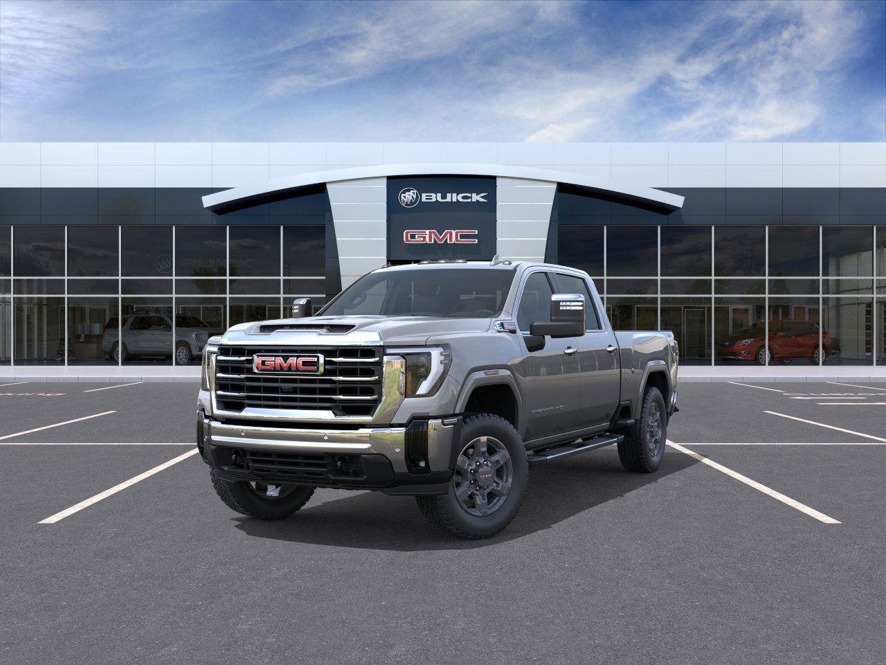 New 2026 Sterling Metallic GMC SLT image 8