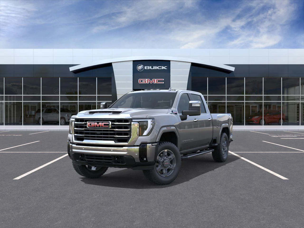 New 2026 Sterling Metallic GMC SLT image 8