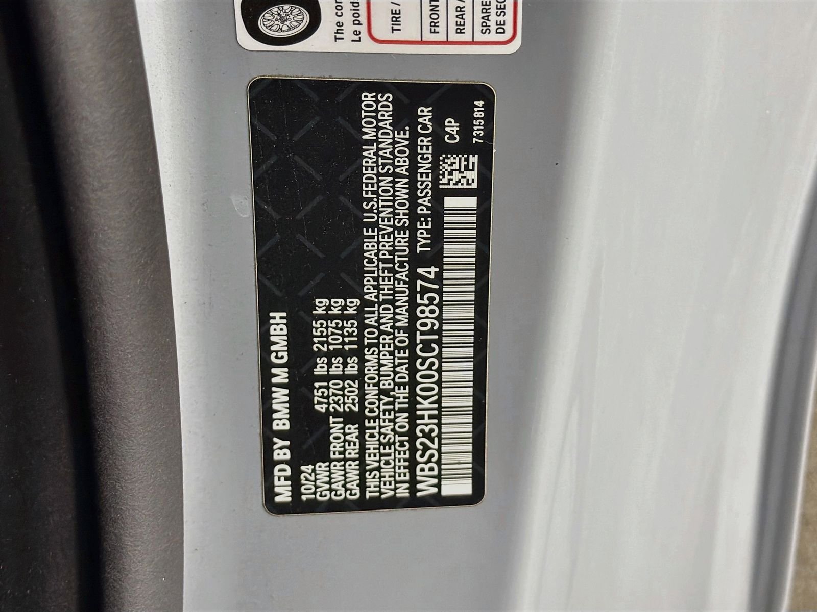 Certified Used 2025 Brooklyn Grey Metallic BMW Competition image 33