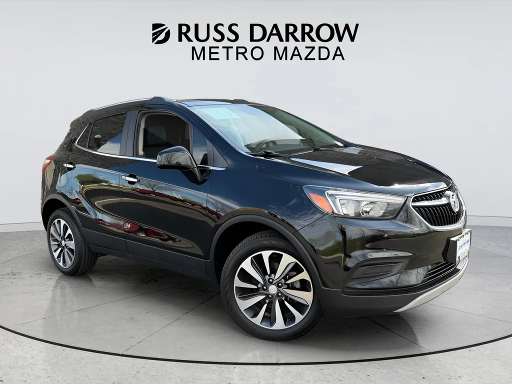 Used 2022 Black Buick Preferred image 7