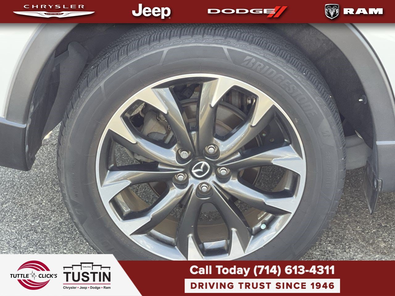 Used 2016 Crystal White Pearl Mica Mazda Grand Touring image 11